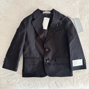 Boys Black Suit Blazer 3T NEW NWT by Geoffrey Beene